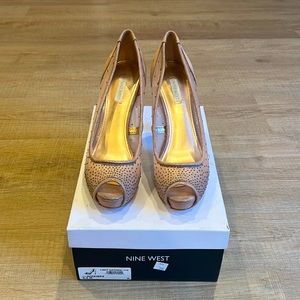 Women’s | Nine West Light Natural Pump | Size 9.5